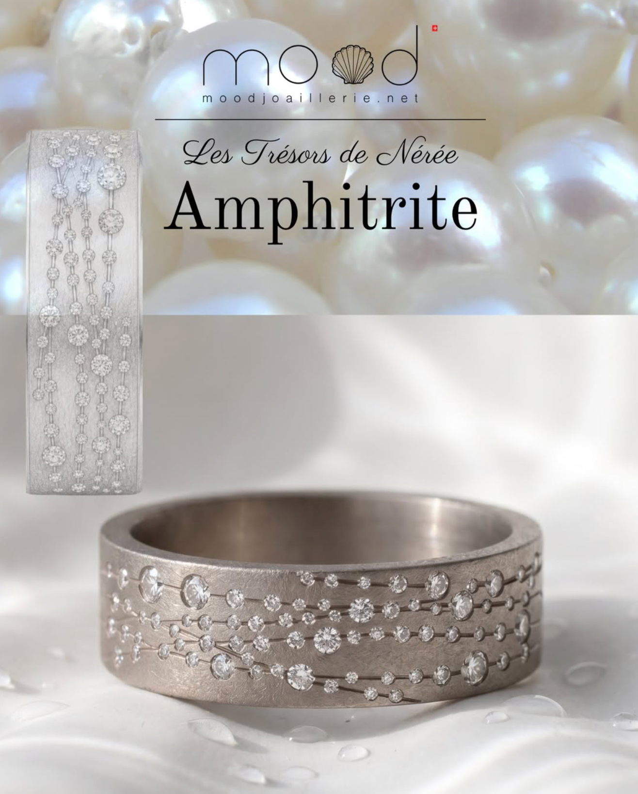 Amphitrite - pièce d'exception mood joaillerie - Les Trésors de Nérée