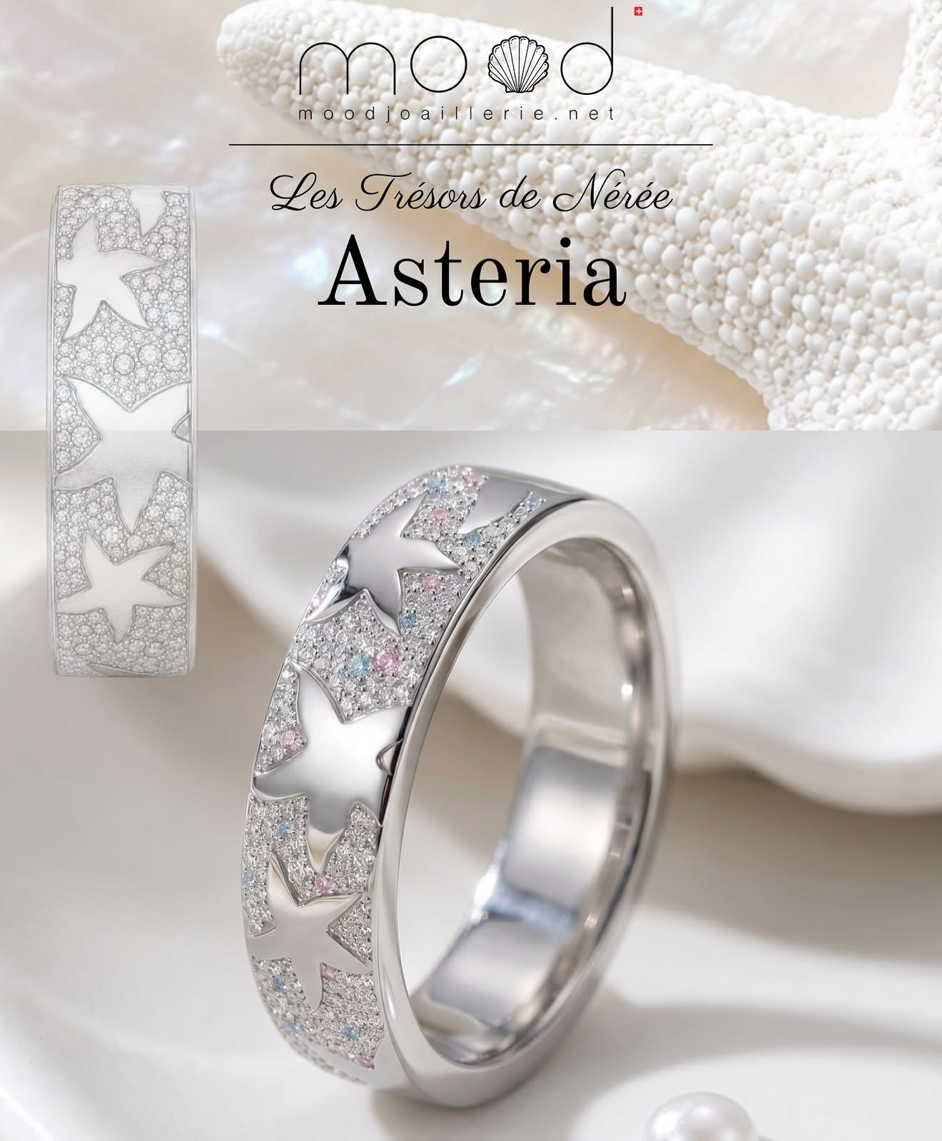Asteria - pièce d'exception mood joaillerie - Les Trésors de Nérée