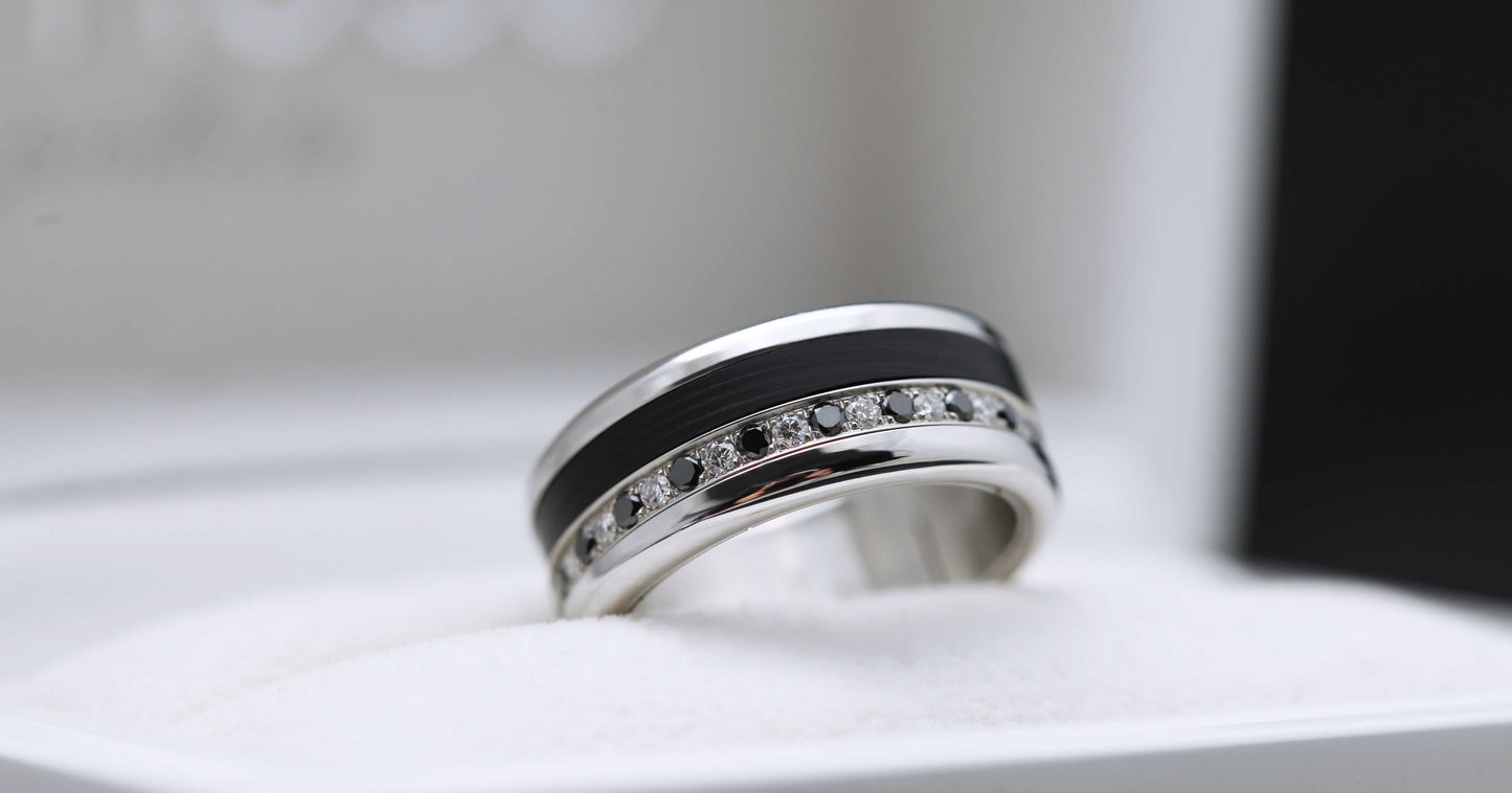 Coffret Joaillerie - Noir blanc et Extra small