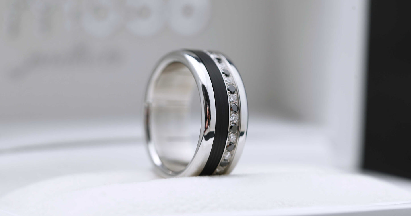 Coffret Joaillerie - Noir blanc et Extra small
