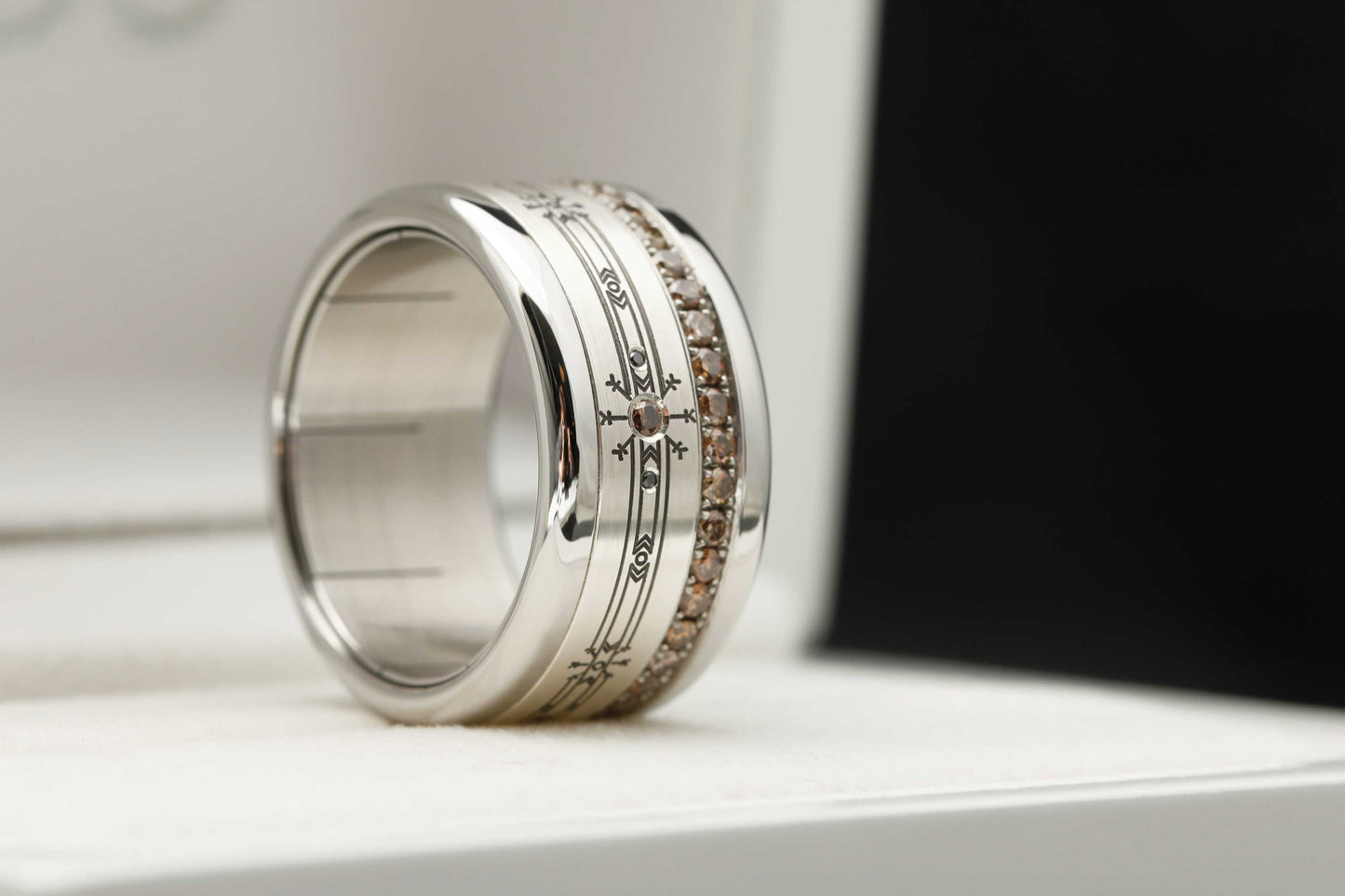 Coffret d'hiver - Mandala diamants bruns