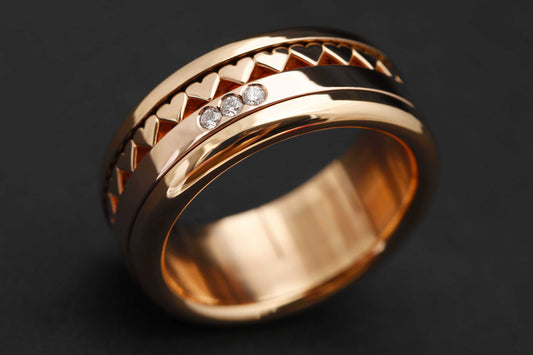 Bague de fiançailles pour femme mood joaillerie - amour authentique
