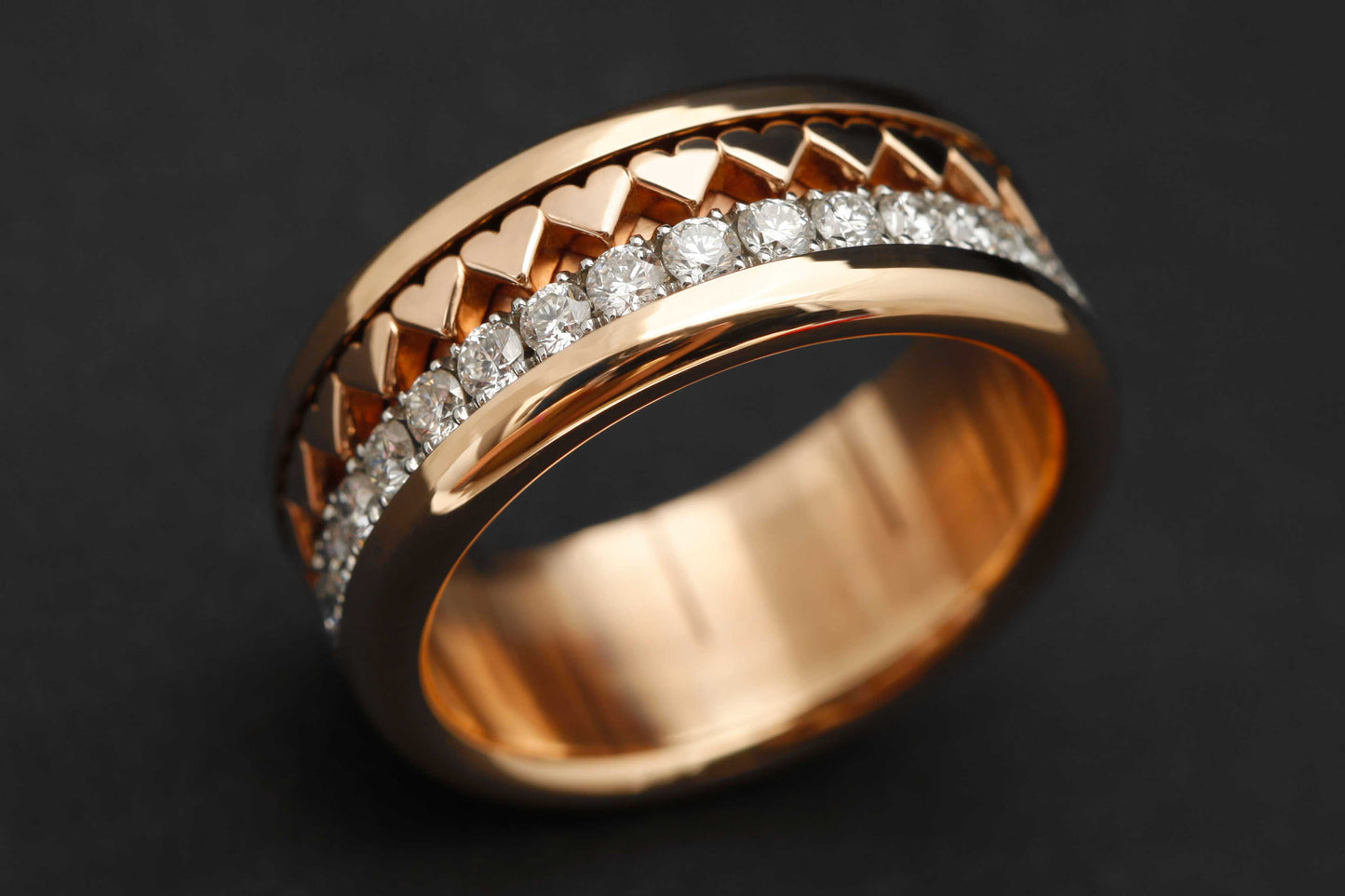 Bague de fiançailles pour femme mood joaillerie - amour fou