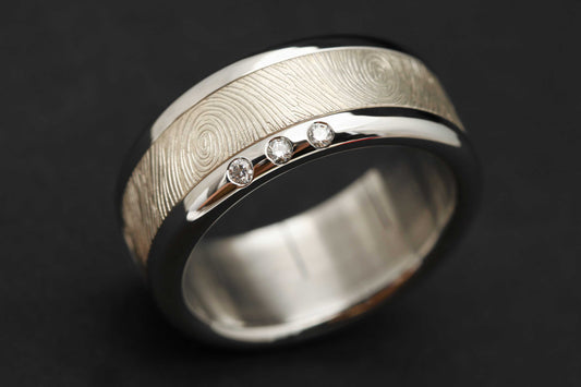 Bague de fiançailles pour femme mood joaillerie - amour éternel