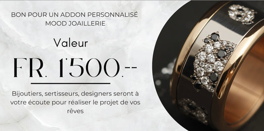 Bon cadeau projet personnalisé mood joaillerie