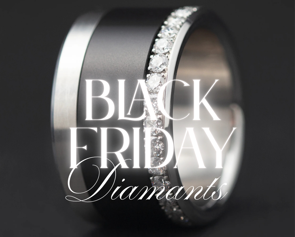 Base large entièrement sertie de diamants 2.1mm sur un côté