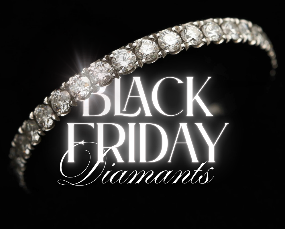 Addon medium acier entièrement serti de diamants 1.9 mm