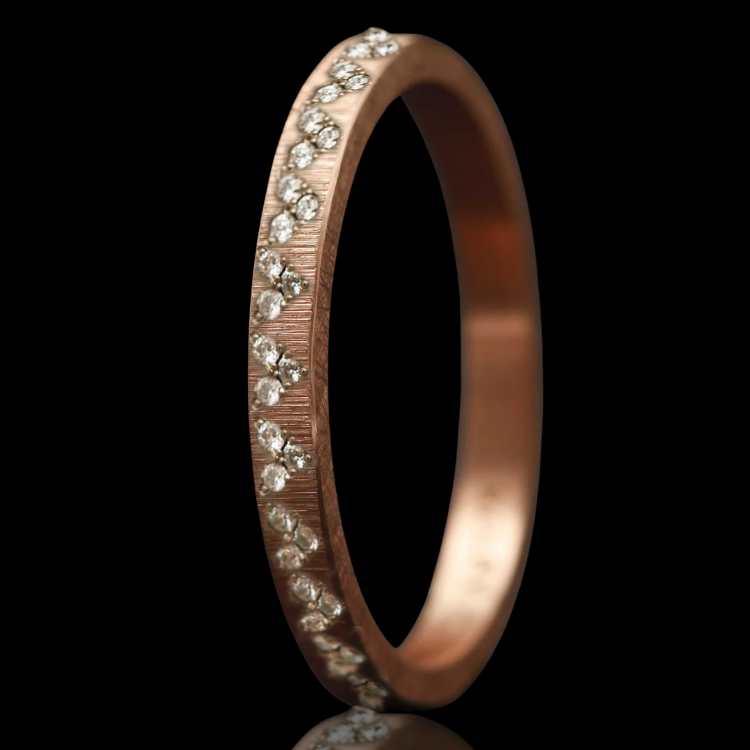 Innenring (Medium Addon) "Versprechen" aus der "Ewiges Herz" Kollektion für Luxus mood Ring