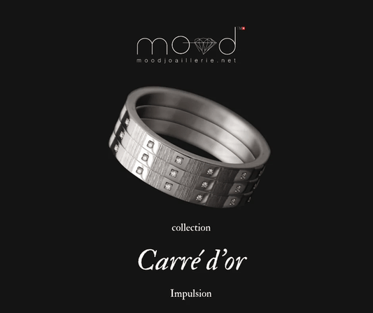 Innenring aus 18K Graugold (Medium Addon) "Impuls" aus des "Goldenes Quadrat" Kollektion für Luxus-Ring